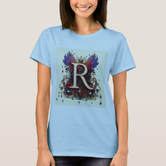 T-shirt "Corbeau médiéval royal de la reine Cristal