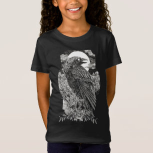 T-Shirt Corbeau Mystique Sombre