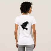 T-shirt Corbeau - noir (Dos entier)
