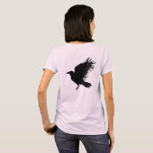 T-shirt Corbeau - noir (Dos entier)