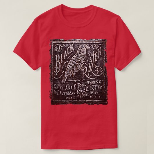 T-shirt Corbeau noir Ax 1 (Design devant)