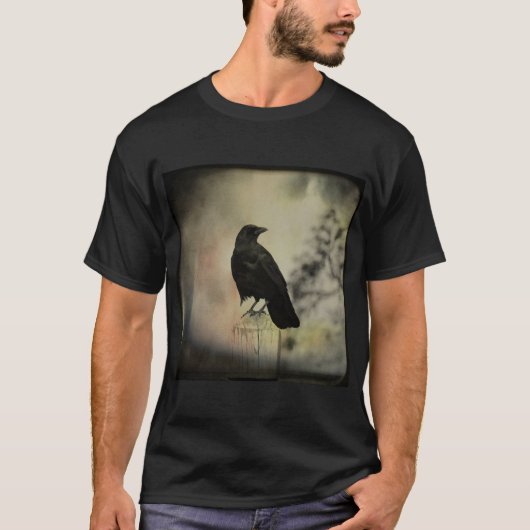 T-shirt Corbeau sombre (Devant)