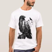 T-shirt Corbeau Submergé (Devant)