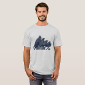 T-shirt Corbeaux, meurtre de corbeaux (Devant entier)