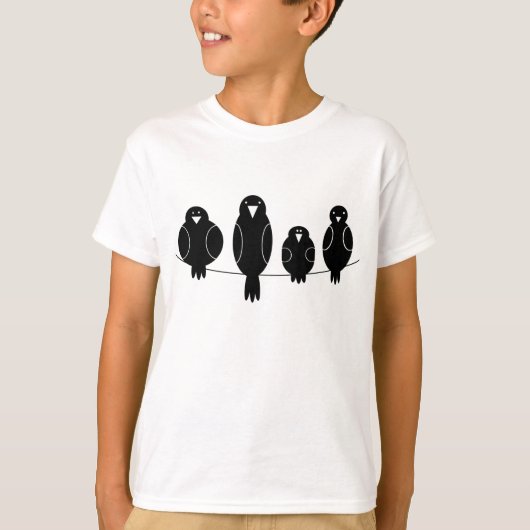 T-shirt CORBEAUX - tee (Devant)