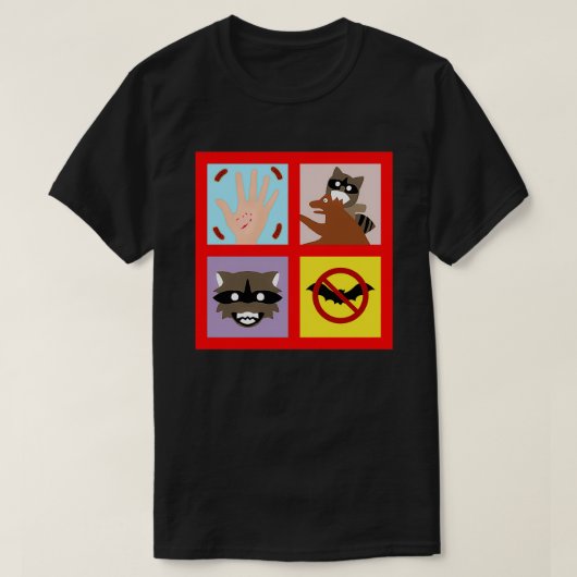 T-shirt Corbeille de rage (Design devant)