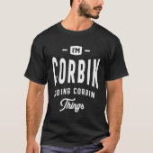 T-shirt Corbin - Faire des choses Corbin (Devant)