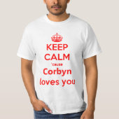 T-shirt Corbyn vous aime (Devant)