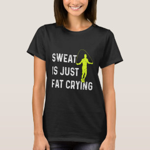 T-shirt Corde à Sauter Hommes La Transpiration N'est Que L