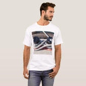 T-shirt Corde attachée à deux bornes (Devant entier)