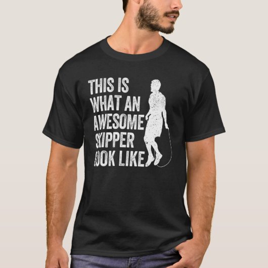 T-shirt Corde de saut (Devant)