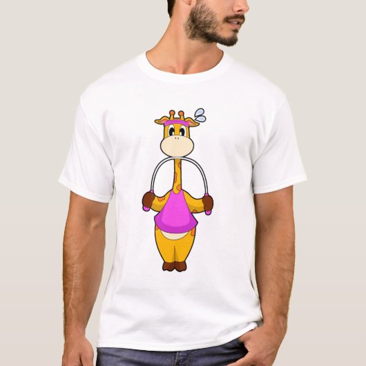 T-shirt Corde Fitness Giraffe (Devant)