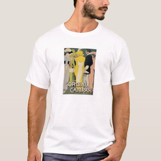 T-shirt Cordial Campari 2 (Devant)