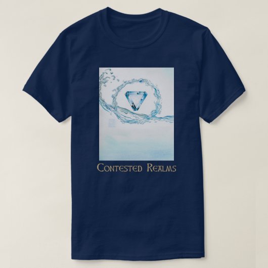T-shirt Core Aquamarine (Design devant)