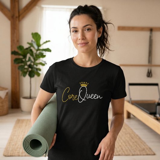 T-shirt Core Queen Pilates - Devis d'entraînement
