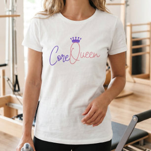 T-shirt Core Queen Pilates - Travail Fort & Élégan