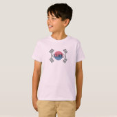 T-shirt Corée - Drapeau (Devant entier)
