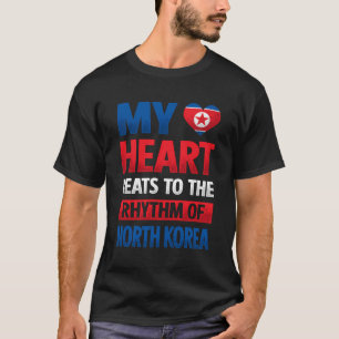 T-shirt Corée du Nord Les racines nord-coréennes Fières de