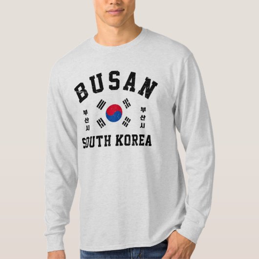 T-shirt Corée du Sud de Busan (Devant)