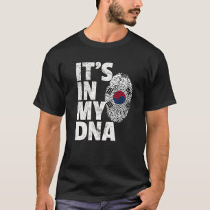 T-shirt Corée du Sud Drapeau coréen C'est dans mon ADN Noë