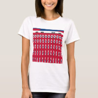 Corée du Sud Polka Dot Drapeau Design d'art : une 