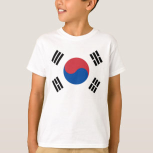 T-shirt Corée du Sud Séoul Asie Drapeau coréen Voyage