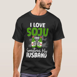 T-shirt Corée Soju Alcool Boire Nourriture Kpop