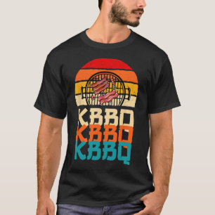 T-shirt Coréen Bbq Design Galbi Et Banchan Kbbq