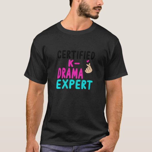 T-shirt Coréen Drama Kdrama Finger Heart 18 (Devant)