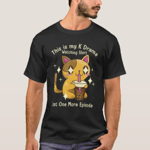 T-shirt Coréen Drama Kdrama Finger Heart Design