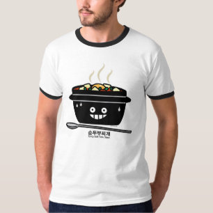 T-shirt Coréen Spicy Tofu Stew soupe Sundubu jjiges