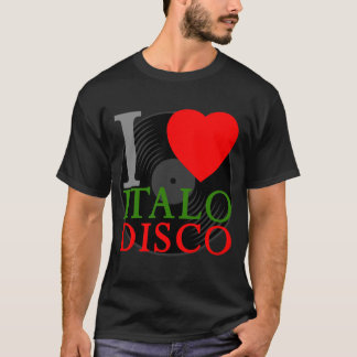 T-shirt Corey Tiger 80s Rétro J'adore Italo Disco