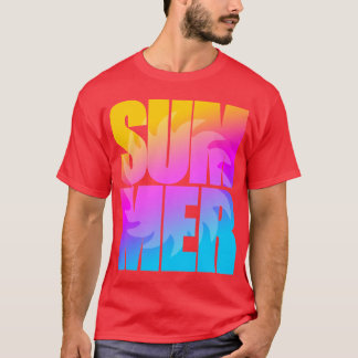 T-shirt Corey Tiger 80s Summer Sun