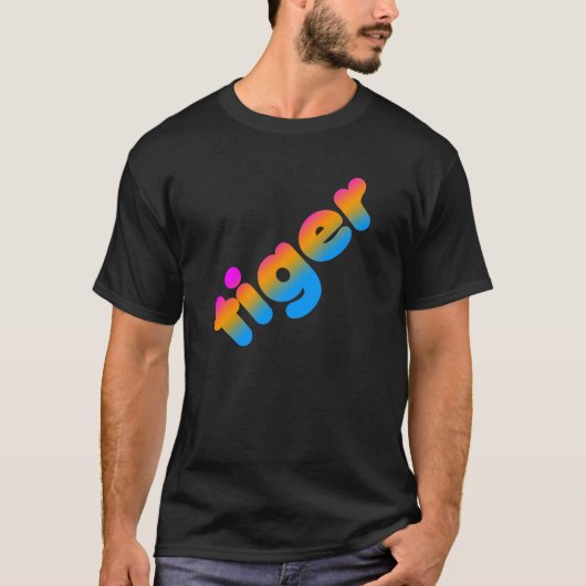 T-shirt COREY TIGER 80's TIGER MIGNON (Devant)