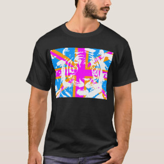 T-shirt COREY TIGER 80's UK TIGER FACE