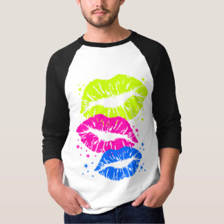 T-shirt Corey Tiger 80s Vintage Lèvres & Étoiles Baisers