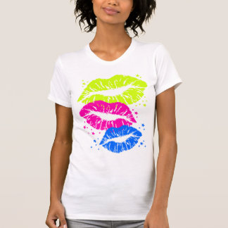T-shirt Corey Tiger 80s Vintage Lèvres & Étoiles Baisers