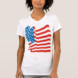 T-shirt Corey Tiger Drapeau Américain Vintage 80s