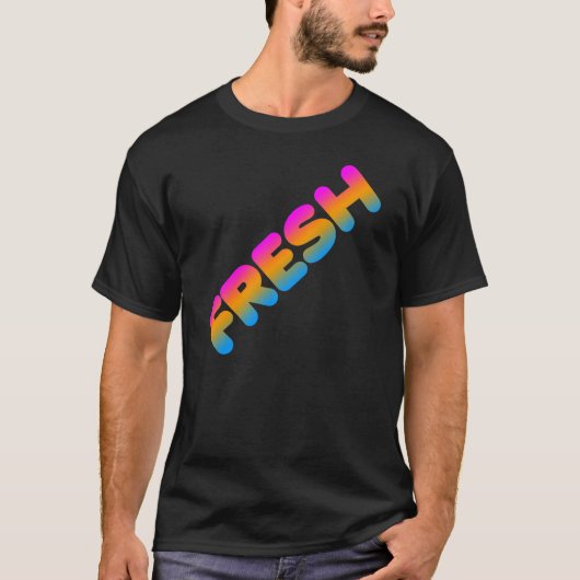 T-shirt COREY TIGRE 80's FRESH (Devant)