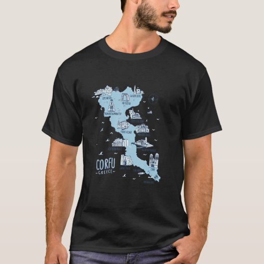 T-shirt Corfou (Devant)