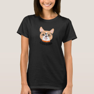 T-shirt Corgeek Corgi Chien Corgi Animal Cute Corgie