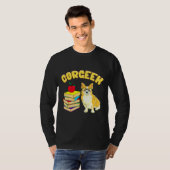 T-shirt Corgeek Corgi Pun (Devant entier)