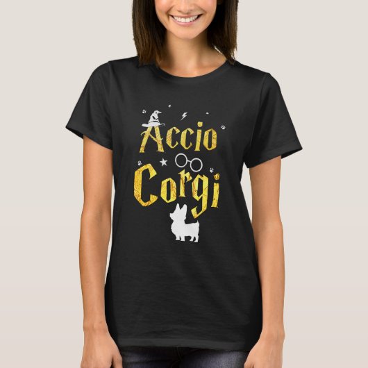T-shirt Corgi Accio Corgi (Devant)
