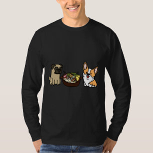 T-shirt Corgi And Pug Hotpot