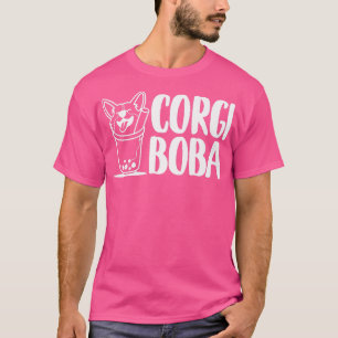 T-shirt Corgi Boba, Dons De Chien Pour Enfants, Homme & Fe