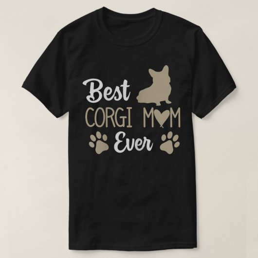 T-shirt Corgi Chien Animal Animaux Animaux  (Design devant)