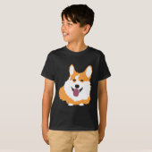 T-shirt Corgi Chien Animaux Animaux Animaux (Devant entier)