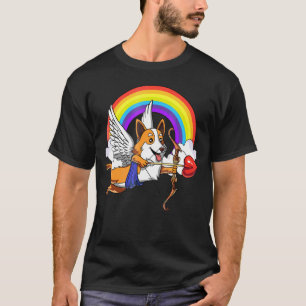 T-shirt Corgi Chien Cute Animaux Petites Filles Garçons