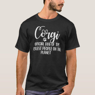 T-shirt Corgi Chien Des Personnes Les Plus Cool Vêtements