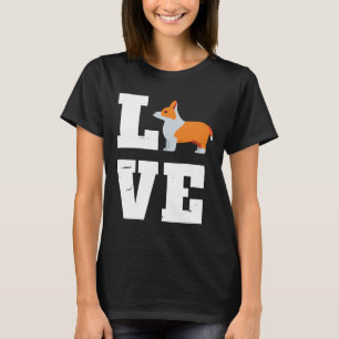 T-shirt Corgi Chien I Love Corgis